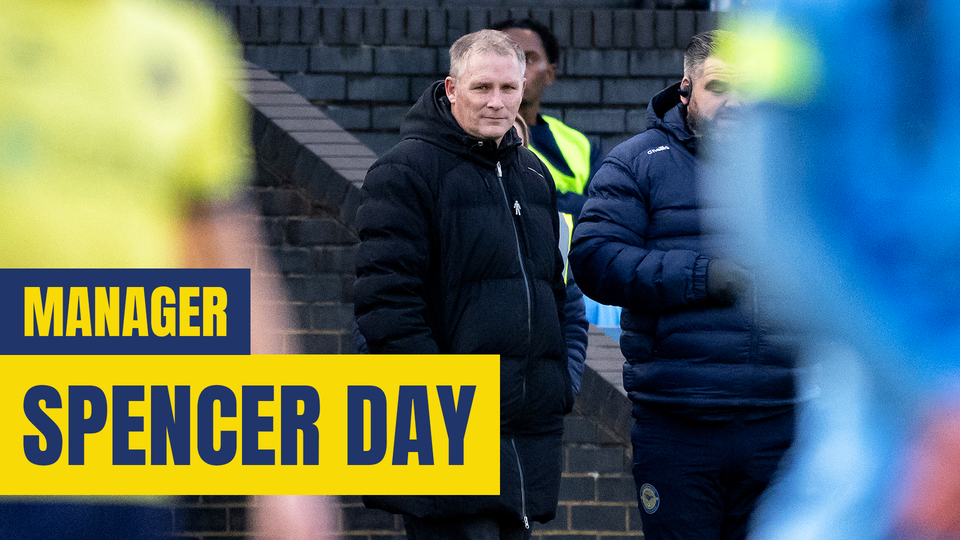 Read the full article - Spencer Day Pre Chelmsford City (H)