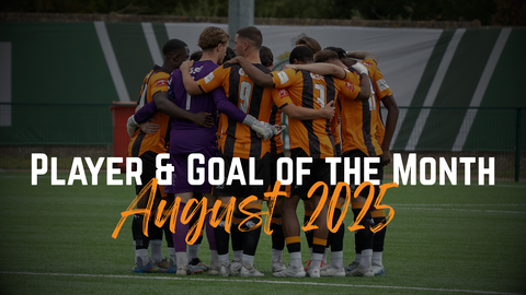 Read the full article - August 2025 Player & Goal of the Month Votes
