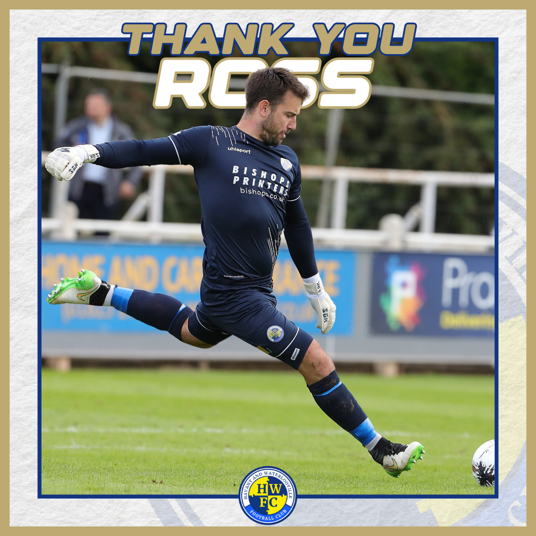 Ross Worner Departs – Havant & Waterlooville FC