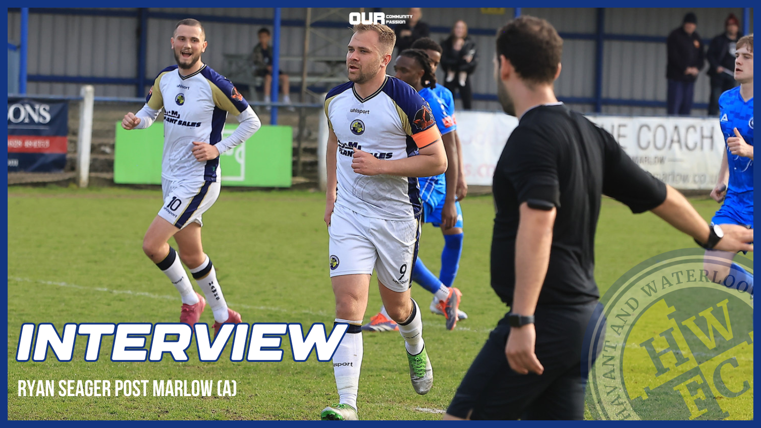 Interview | Ryan Seager post Marlow (A) – Havant & Waterlooville FC