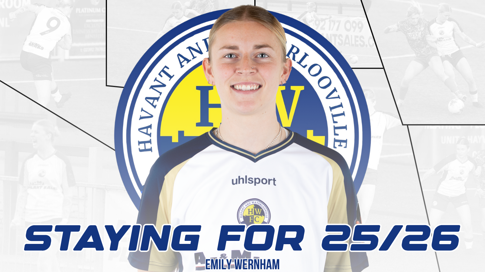 Emily Wernham Remains a Hawk – Havant & Waterlooville FC