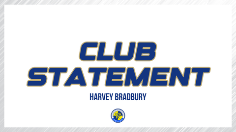Read the full article - Club Statement | Harvey Bradbury