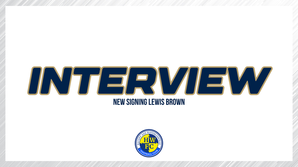 Read the full article - Interview | New Signing Lewis Brown