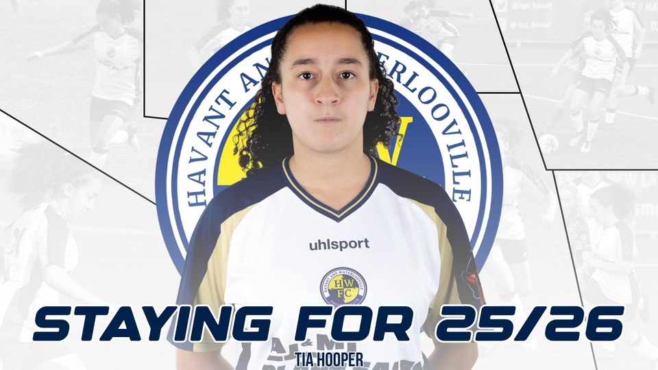 Tia Hooper Remains a Hawk – Havant & Waterlooville FC