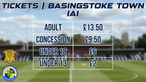 Read the full article - Tickets | Basingstoke Town (A)