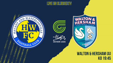Read the full article - Live on ClubberTV | Walton & Hersham (A)