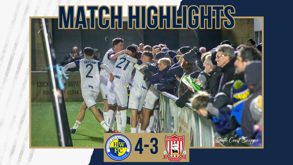 Read the full article - ClubberTV Highlights | Hawks 4-3 Sholing