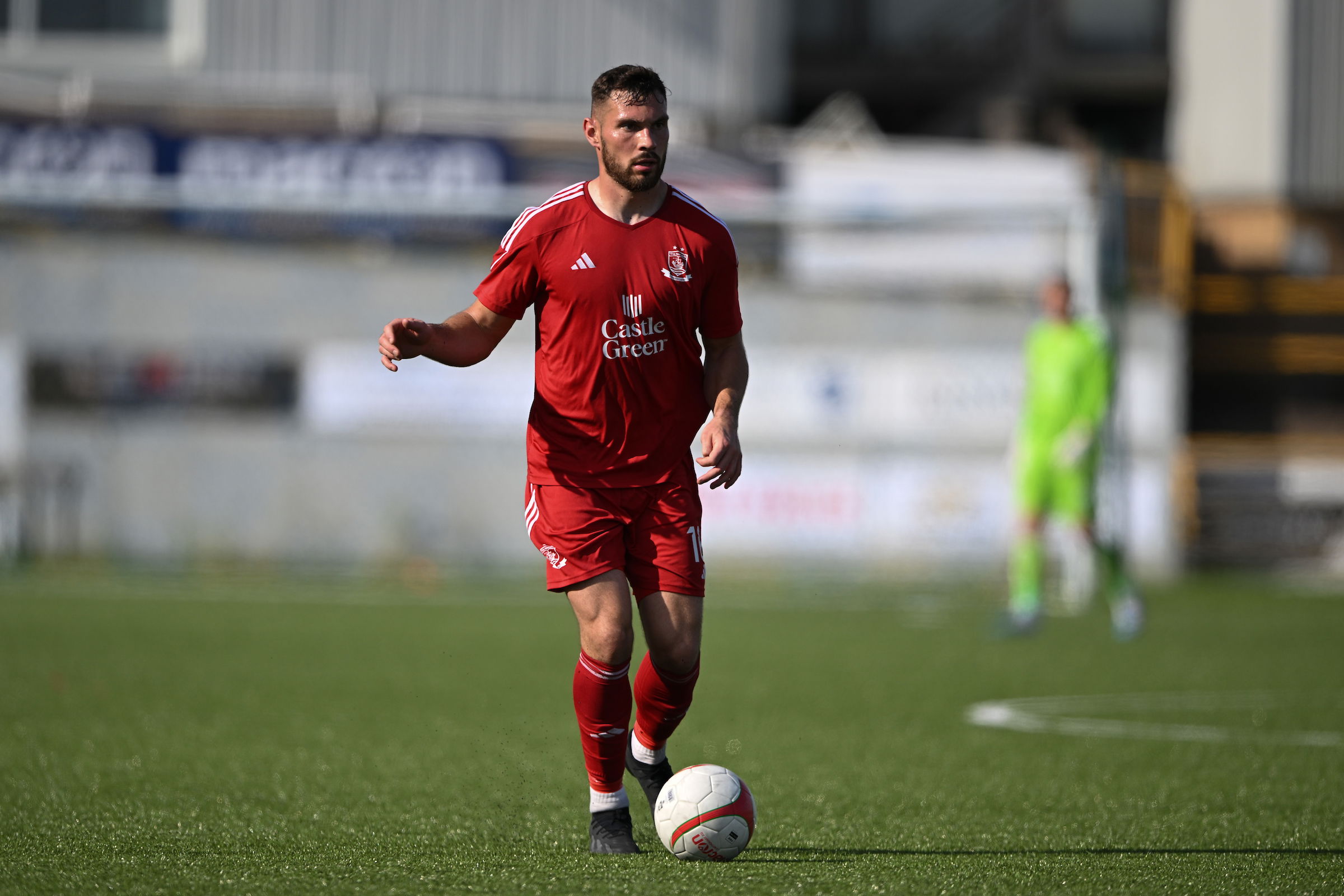 Connah's Quay Nomads defender, Ben Nash.