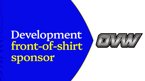 Read the full article - Ohio Valley Wrestling confirmed as new Development team front-of-shirt sponsor