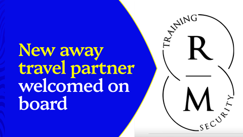 Read the full article - RM Training and Security Solutions welcomed on board as away travel partner