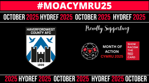 Read the full article - Haverfordwest County AFC to support Show Racism the Red Card’s Month of Action