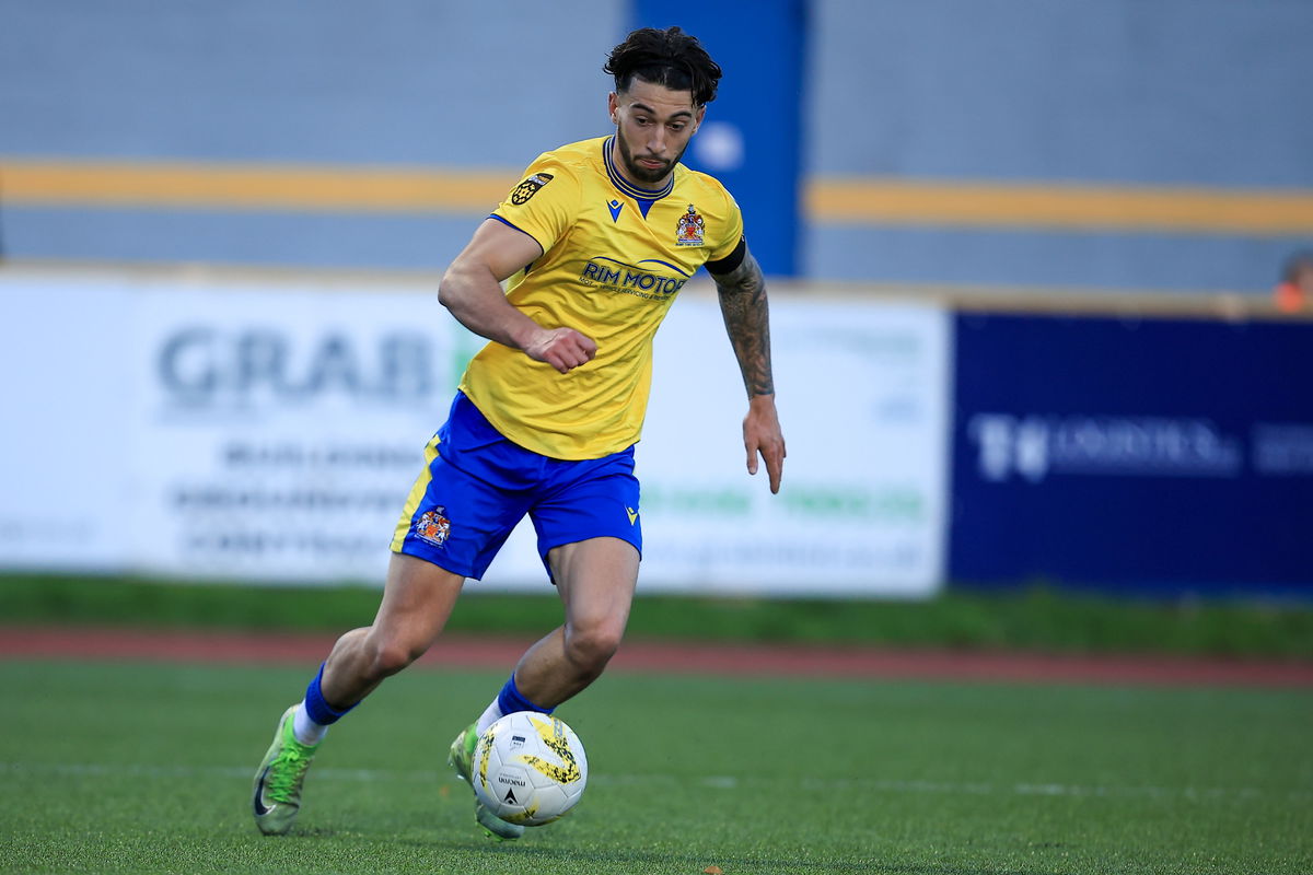 Barry Town United forward, Ollie Hulbert