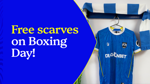 Read the full article - Haverfordwest County to give away 100 free scarves on Boxing Day!