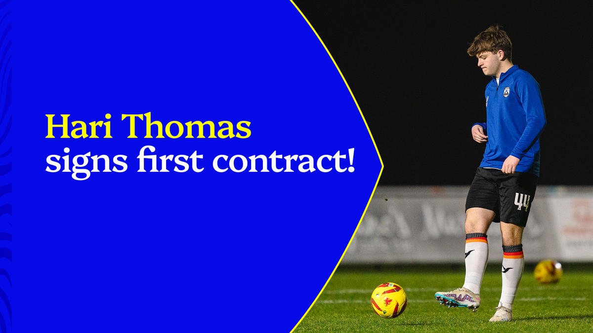 Hari Thomas signs first professional contract with Haverfordwest County ...