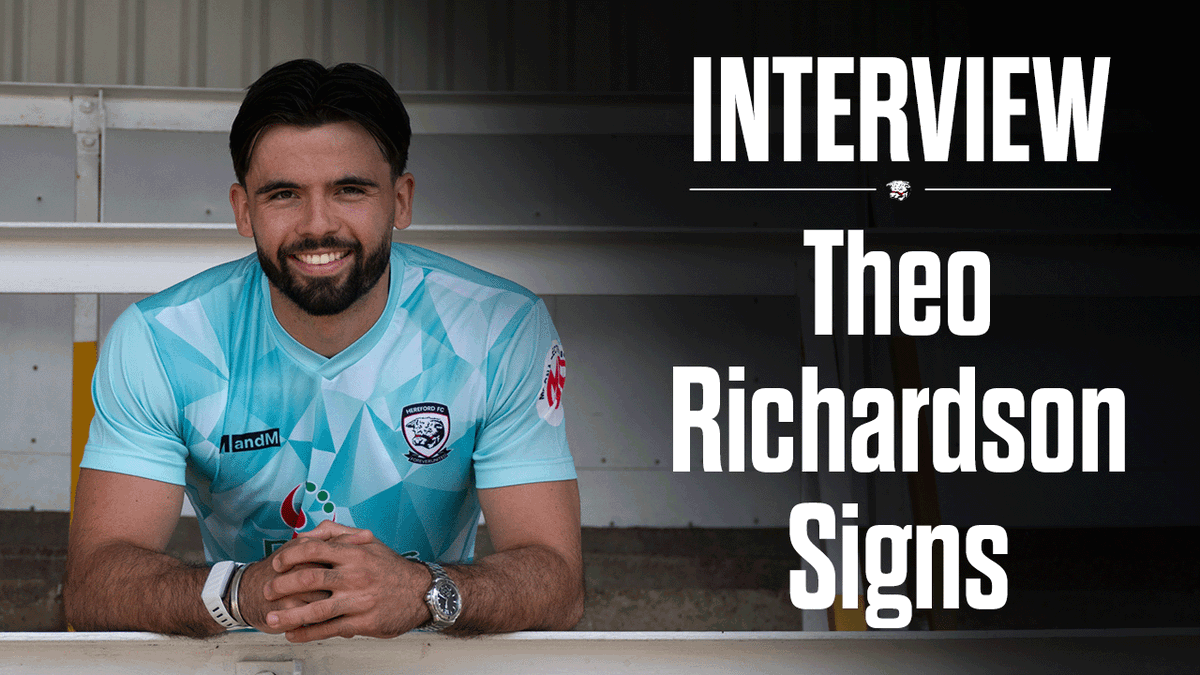 Theo Richardson Signs for the Bulls – Hereford FC