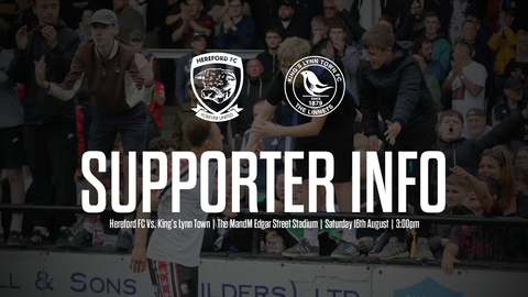 Read the full article - Matchday Supporters Guide: King’s Lynn Town (H)