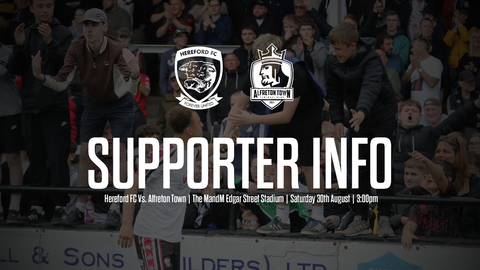 Read the full article - SUPPORTER INFORMATION: Alfreton Town (H)