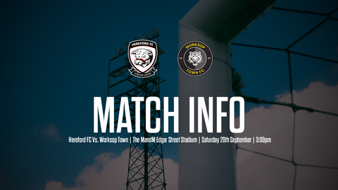Read the full article - MATCH INFO: Worksop Town (H)