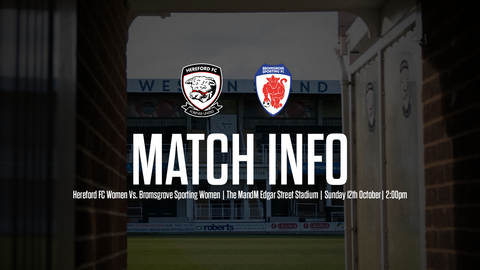Read the full article - INFO: Hereford FC Women Vs. Bromsgrove Sporting Women