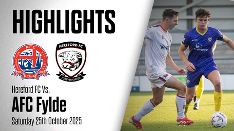 Read the full article - HIGHLIGHTS: AFC Fylde 2-1 Hereford FC