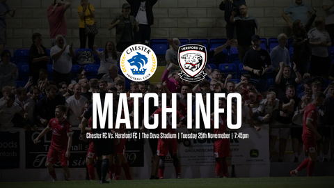 Read the full article - INFO: Chester FC Vs. Hereford FC