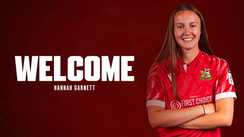 Read the full article - Welcome to the Reds, Hannah Garnett!
