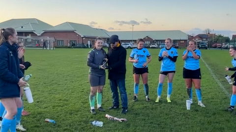 Read the full article - Cara Davies named Maidstone United Women’s Player of the Month for October