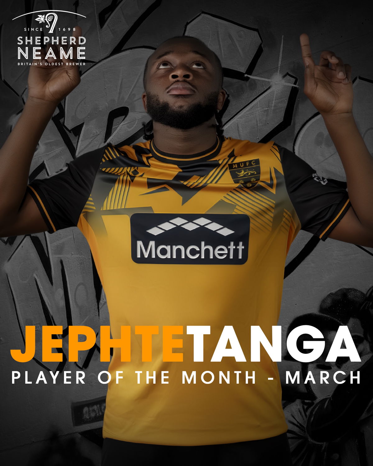 Jepthe Romea Well done Jephte! – Maidstone United