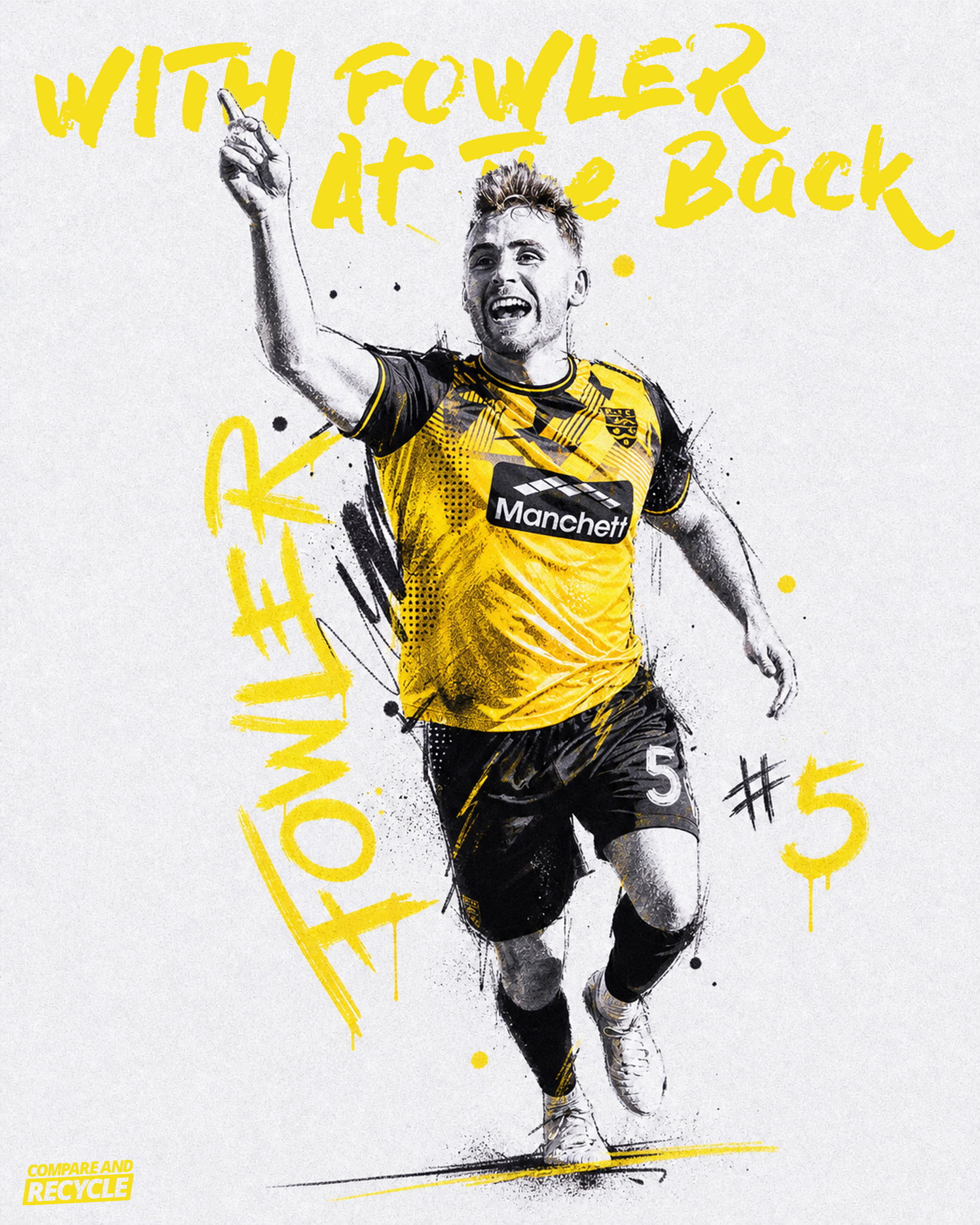 With Fowler at the back…. – Maidstone United
