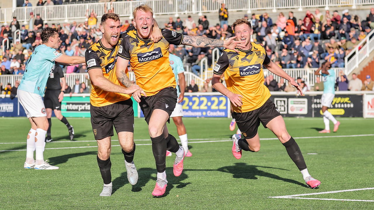 Gravata and Foran Goals Keep Maidstone United Top of National League South