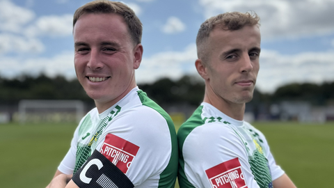 Read the full article - Captain Caino & his Vice-Captain, Franko