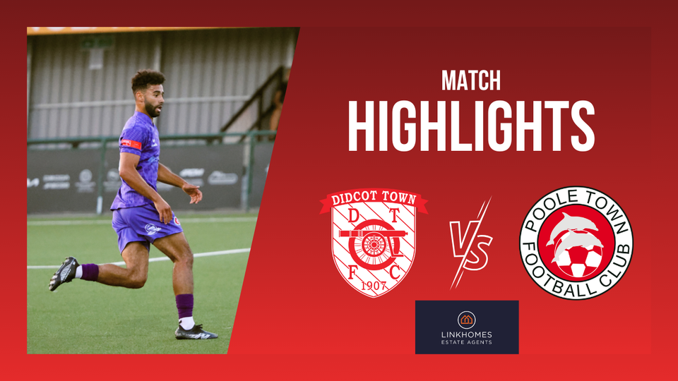 Read the full article - Match Highlights: Didcot Town 1-1 Poole Town