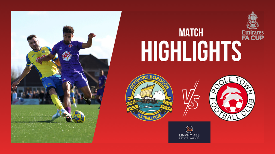Read the full article - Highlights: Gosport Borough 0-3 Poole Town (FA Cup)