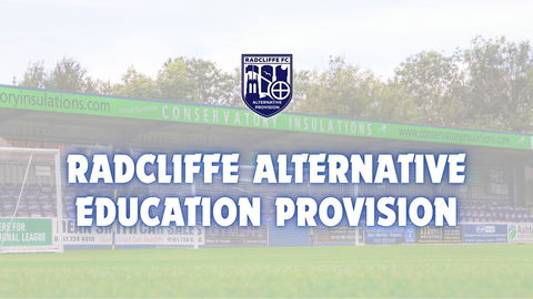 Read the full article - Radcliffe FC launches the Radcliffe Alternative Education Provision