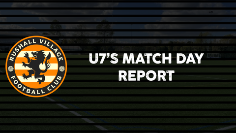Read the full article - RVFC U7s – Matchday Report