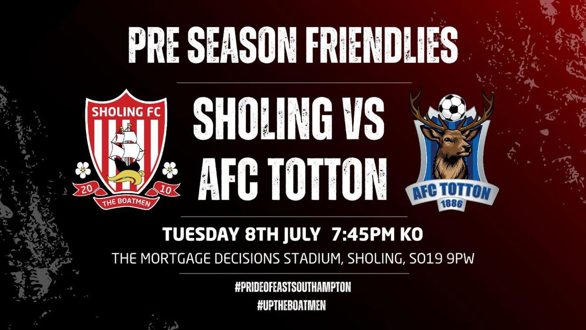 Sholing Area Sholing take on AFC Totton in first of a strong pre-season run in ...