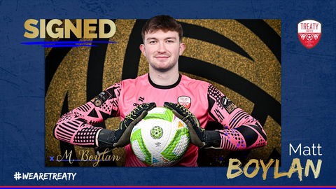 Read the full article - Senior Men: GK Matt Boylan Joins Treaty from St Pats
