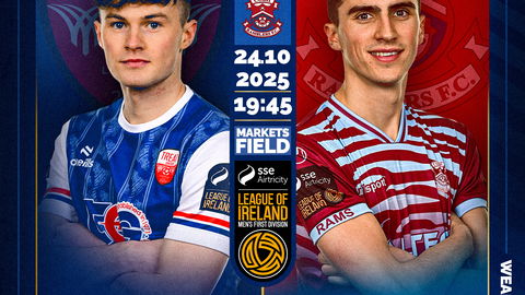 Read the full article - Tickets Now On Sale to Play-Off Match v Cobh Ramblers – Friday, October 24 at the Markets Field