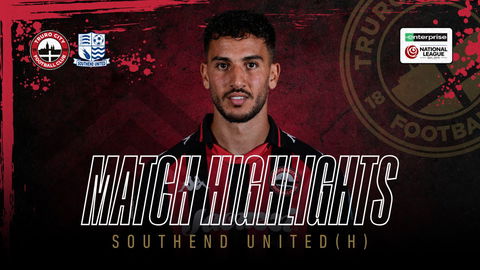 Read the full article - Truro City vs Southend United – Highlights