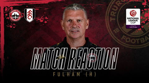 Read the full article - John Askey Post Fulham (h)