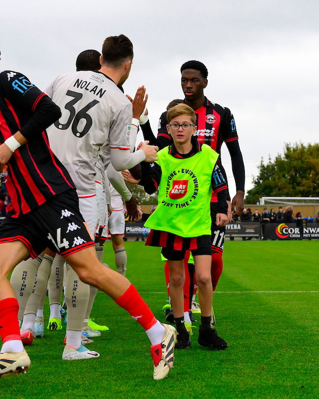 Read the full article - Truro City vs Morecambe – Mascot Gallery