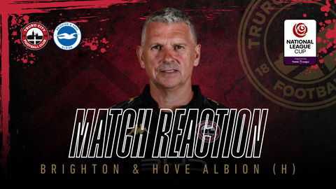 Read the full article - John Askey Post Brighton & Hove Albion (h)