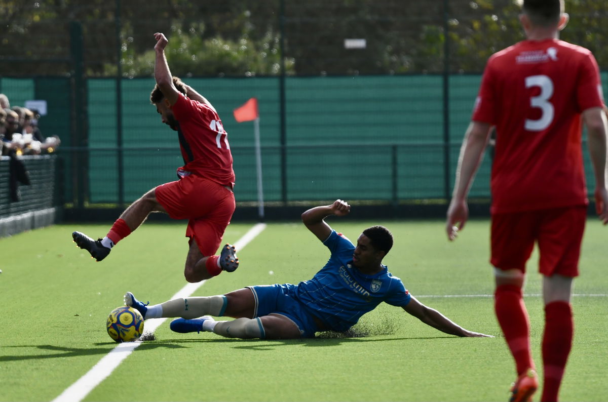 No luck for Swans at Winchester – Walton & Hersham Football Club