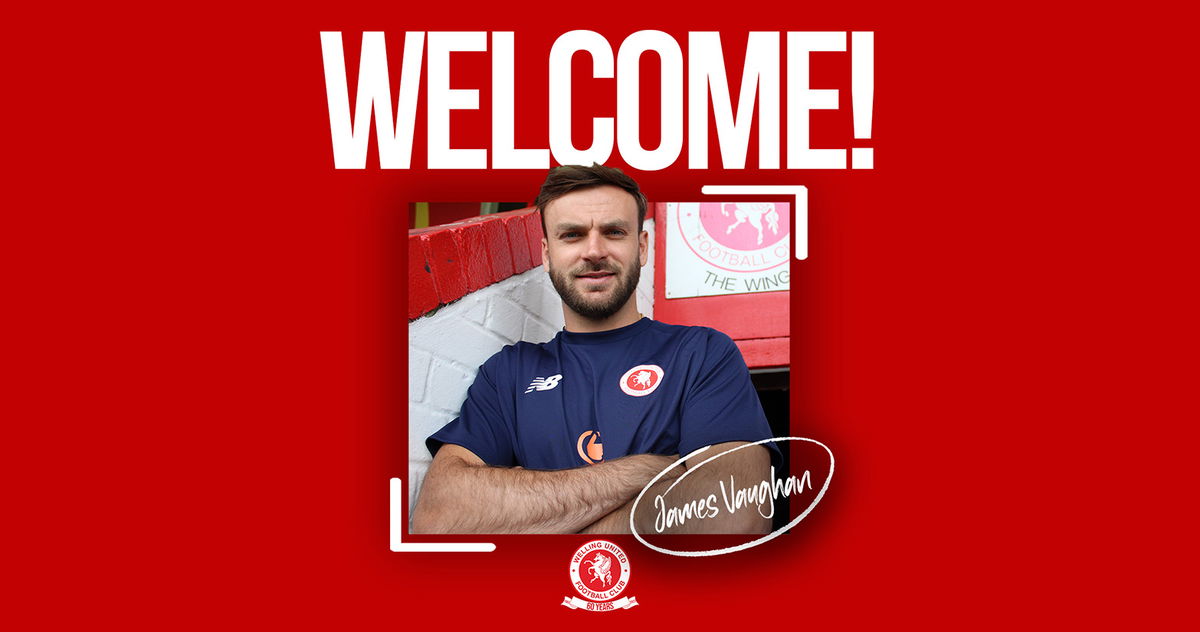 Wings secure signing of midfielder James Vaughan Welling United