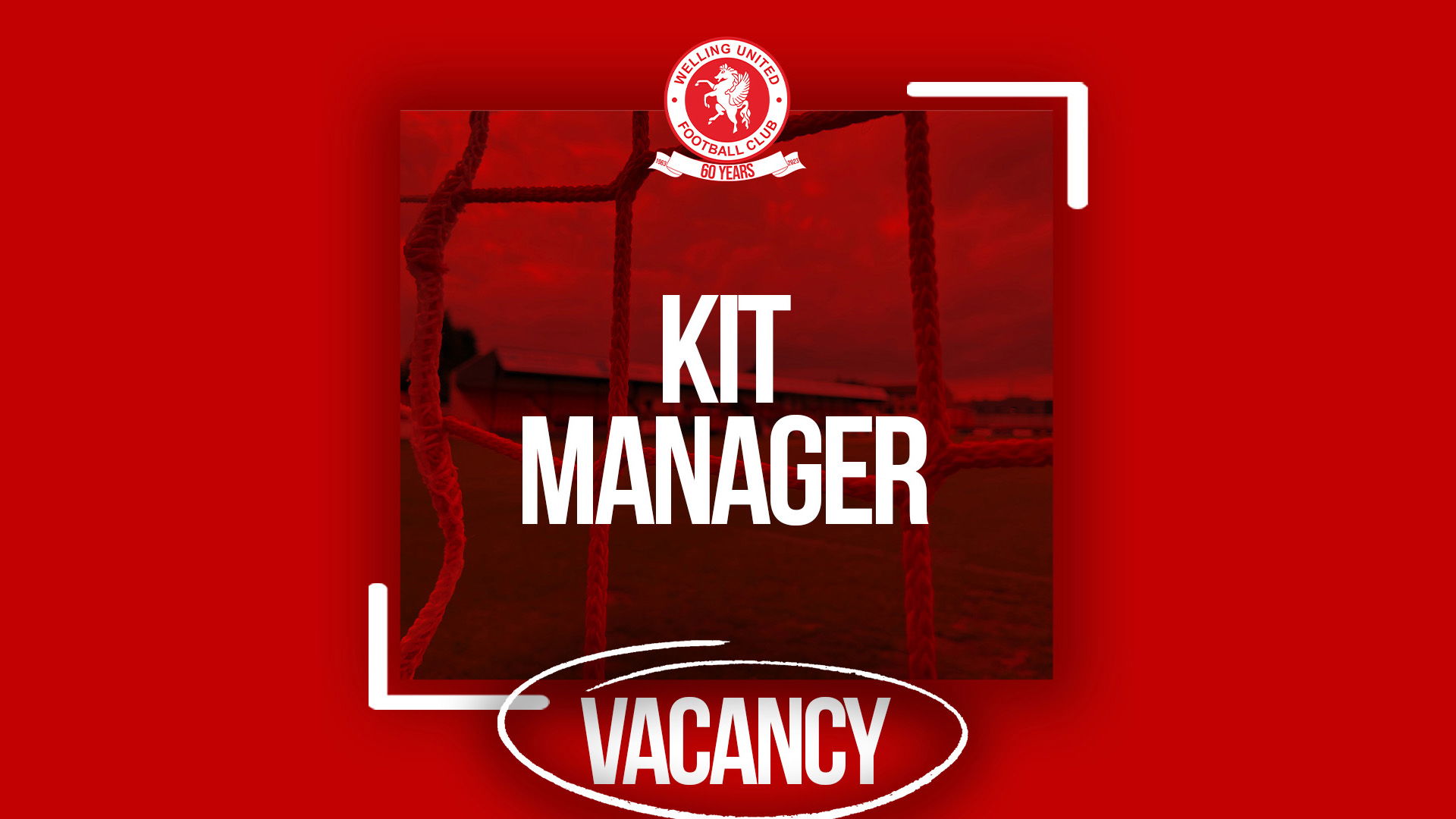 VACANCY Kit Manager Welling United