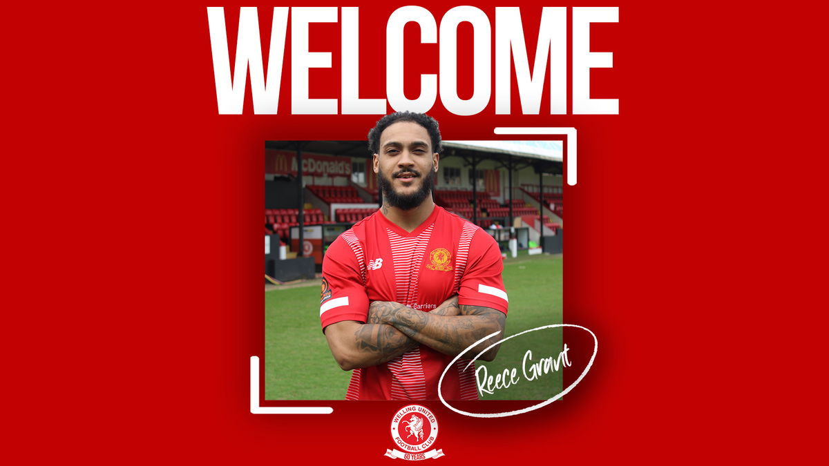Welcome Reece Banner Wings welcome forward Reece Grant – Welling United