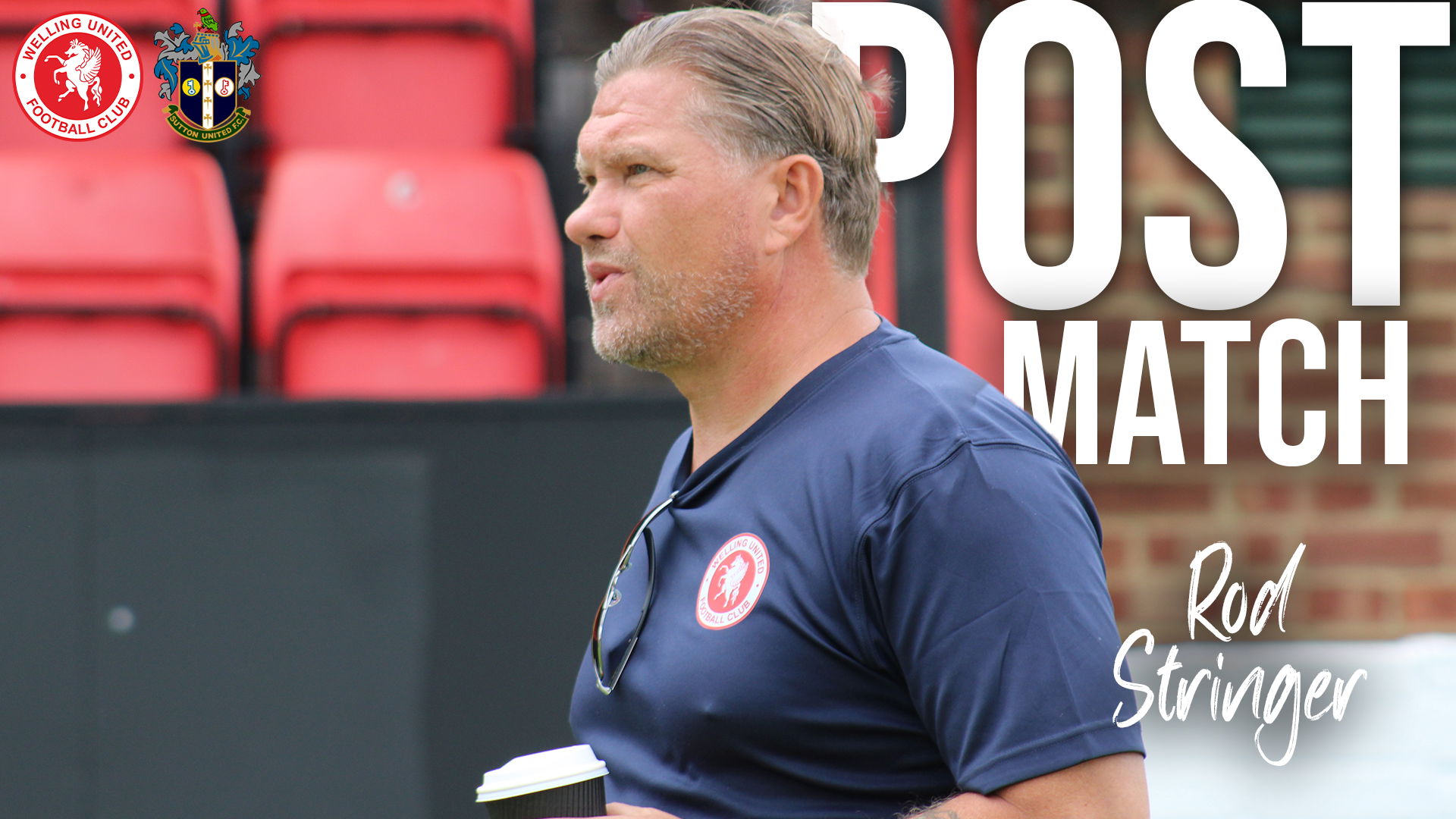 🎥 WingsTV / Stringer reflects on Sutton friendly defeat – Welling United