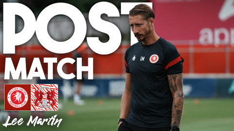 Read the full article - 🎥 POST-MATCH / Martin discusses Orient friendly