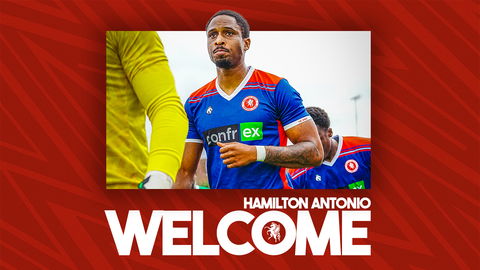 Read the full article - Wings welcome midfielder Hamilton Antonio