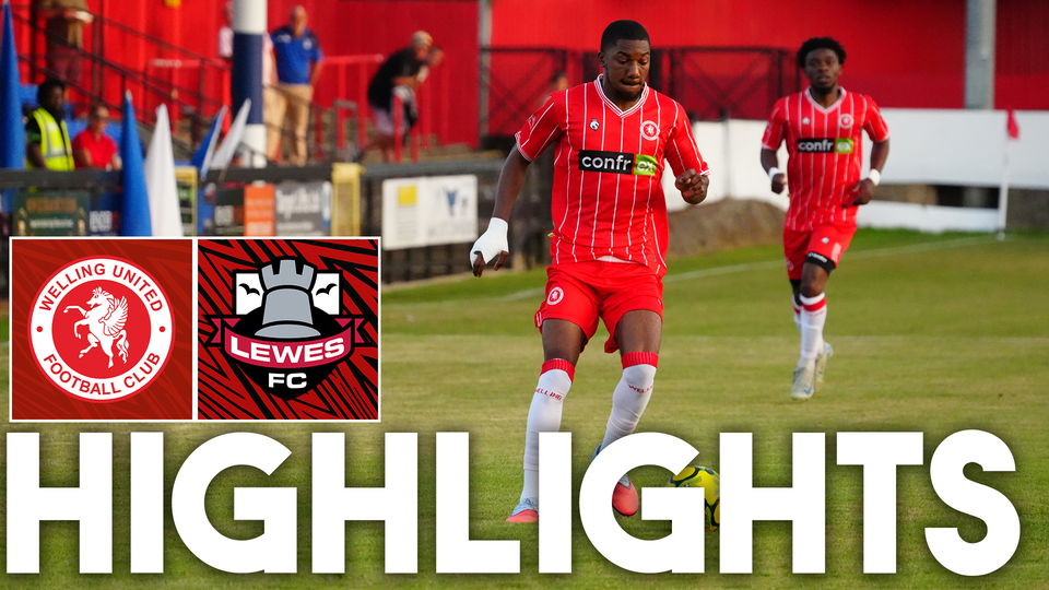 Read the full article - HIGHLIGHTS / Welling United 0 Lewes 1